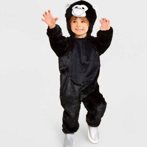 KIDS COSTUME- Baby Gorilla Halloween Costume Jumpsuit SZ 18-24M